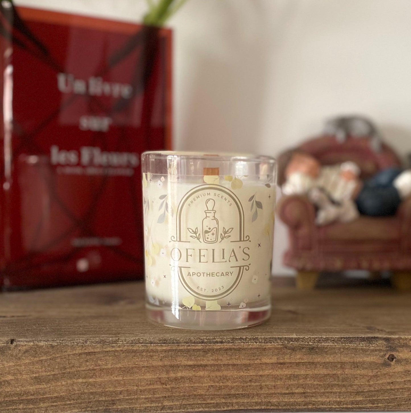 DESEO (Rum + Clove + Black Amber) - Scented Candle